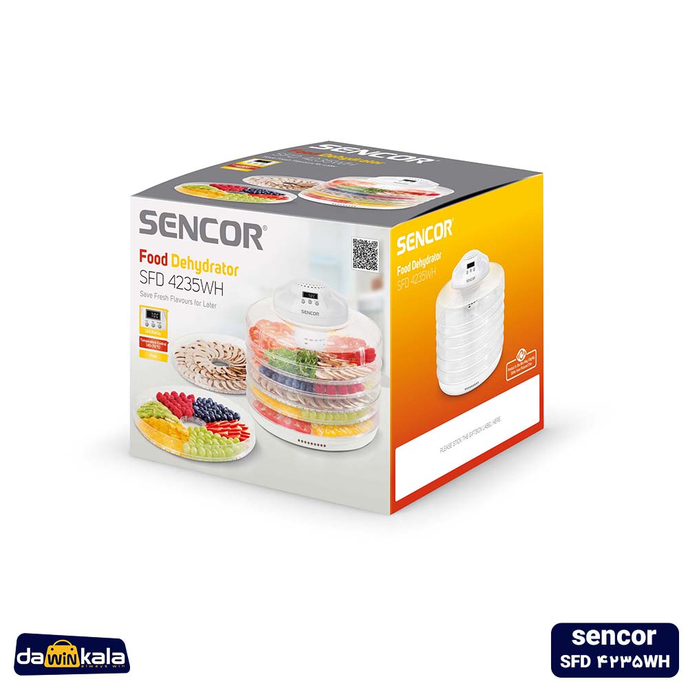 کارتن-میوه-خشک میوه خشک کن سنکور SFD 4235WH